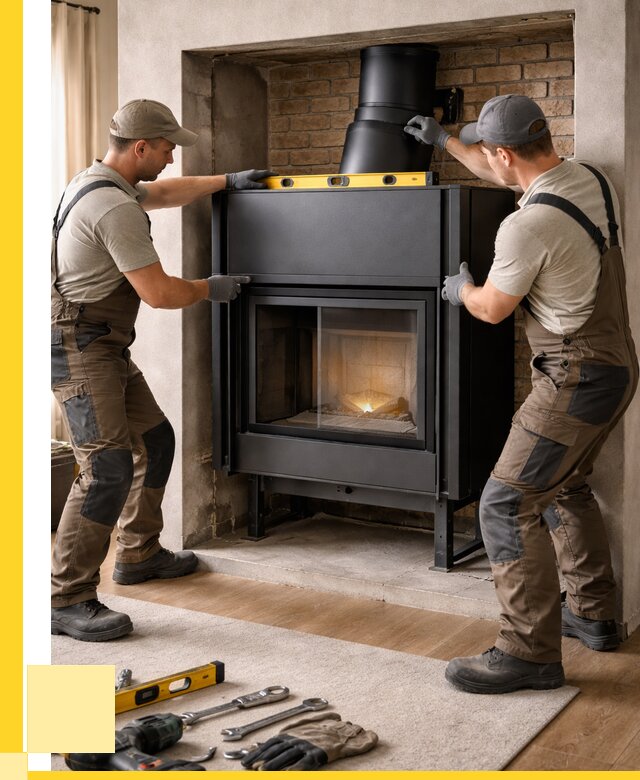 Установка каминных топок в Бирске под ключ от 18709 р. | ЭриданБрк