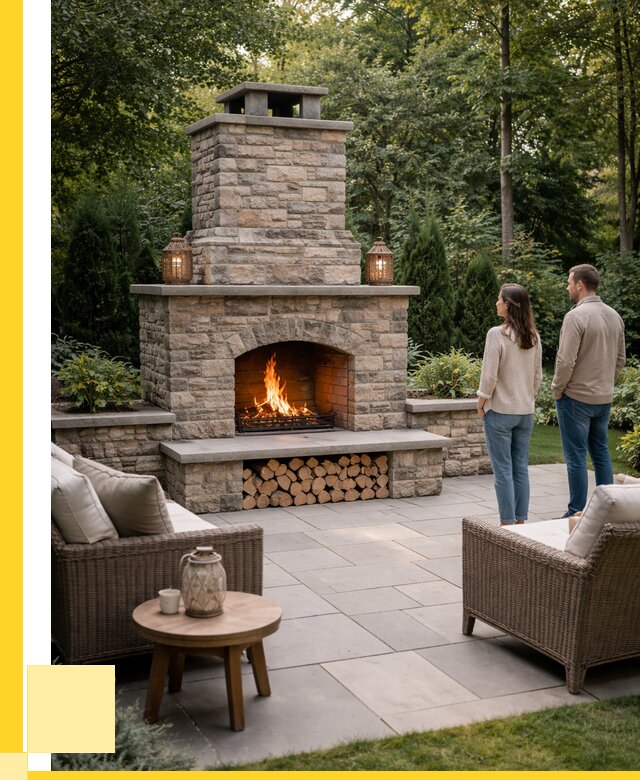 Уличные камины из кирпича в Бирске от 155910 р. | ЭриданБрк