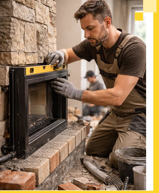 Дровяные камины под ключ в Бирске: монтаж, обустройство