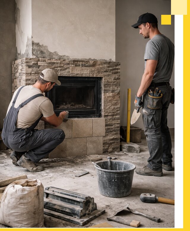 Камины под ключ в Бирске: проект, изготовление и монтаж