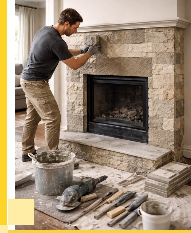 Ремонт каминов и печей в Бирске от 15591 р. | ЭриданБрк