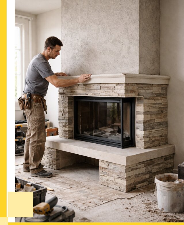 Изготовление каминов под ключ в Бирске от 155910 р. | ЭриданБрк