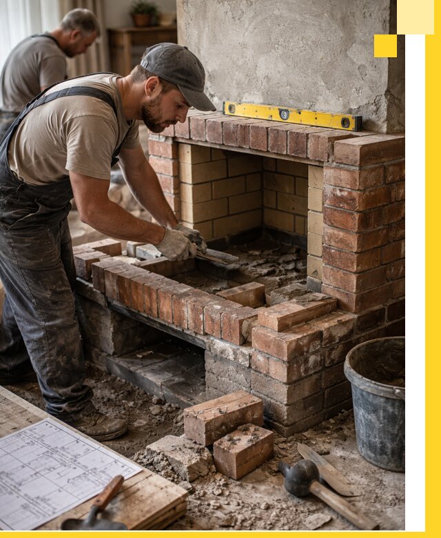 Изготовление и установка каминопечей под ключ в Бирске