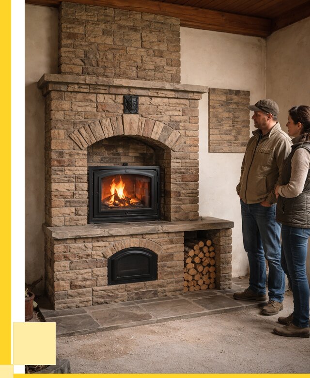 Кирпичная печь под ключ в Бирске от 155910 р. | ЭриданБрк