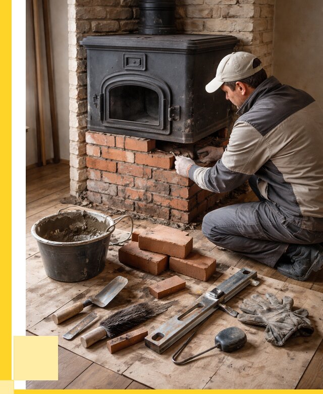 Ремонт печей в Бирске от 12473 р., услуги печника ЭриданБрк