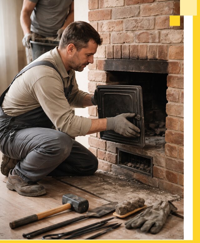 Ремонт печей в Бирске с гарантией качества и безопасности