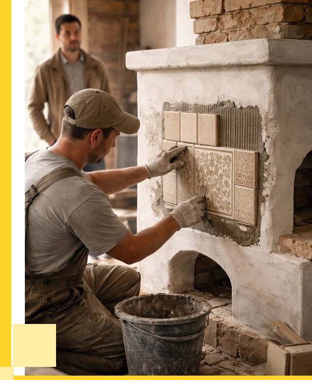 Отделка печей и банных печей в Бирске от 36379 р. | ЭриданБрк