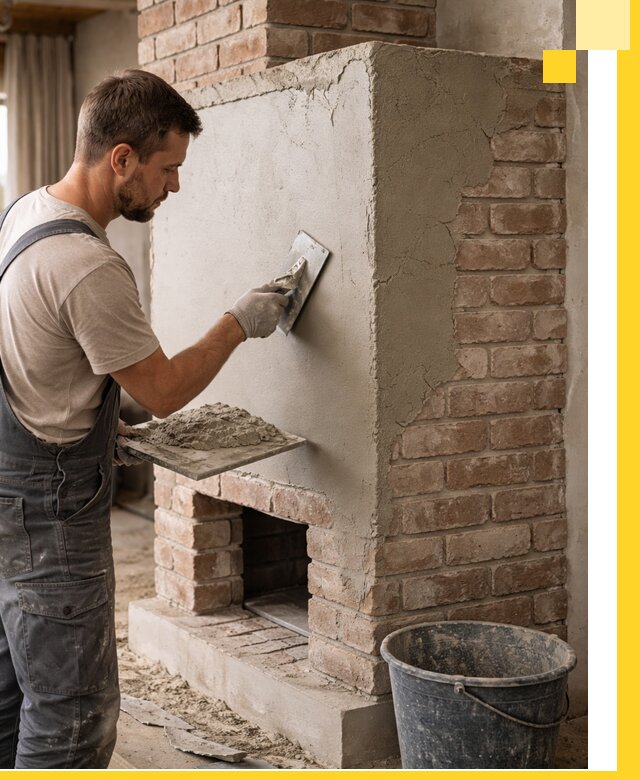 Отделка печей и облицовка каминов в Бирске под ключ