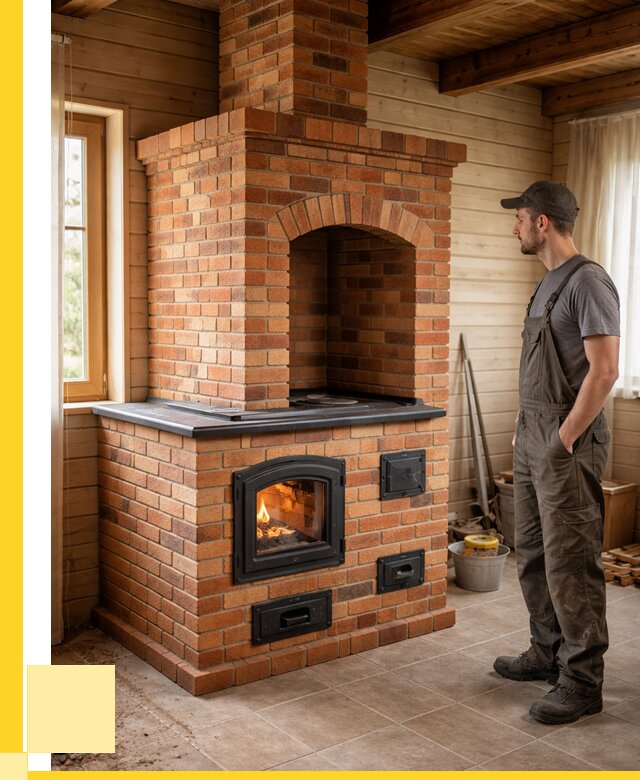 Кирпичные печи в Бирске: купить от 155910 р. | ЭриданБрк