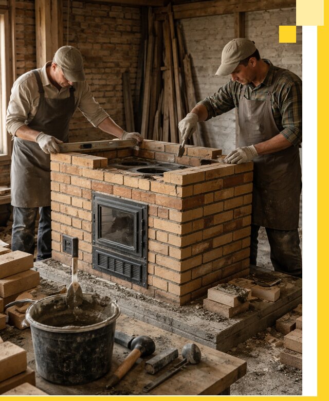 Изготовление и установка варочных печей под ключ в Бирске