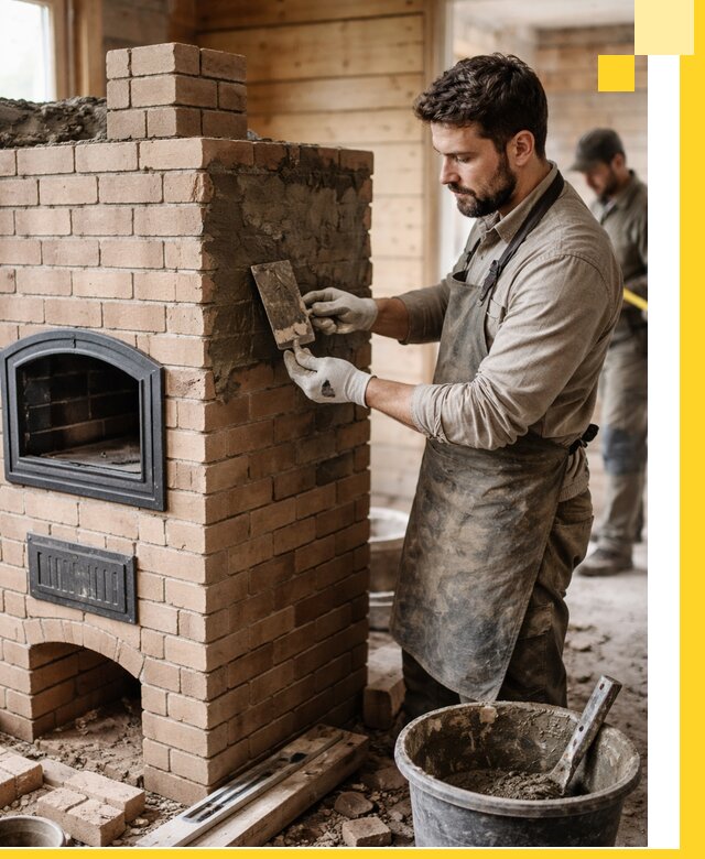 Изготовление и установка печей-шведок под ключ в Бирске