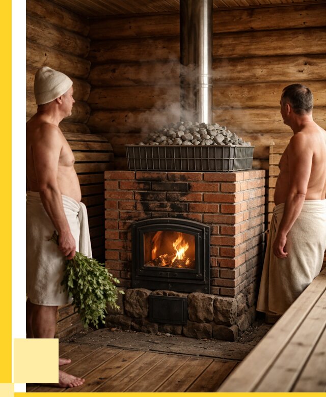 Печи для парной в Бирске под ключ от 67561 р. - ЭриданБрк