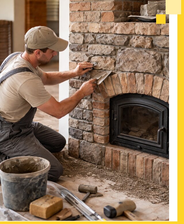 Печи для дома под ключ в Бирске, установка и доставка