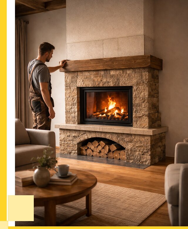 Печи камины для дома под ключ в Бирске от 57167 р. | ЭриданБрк