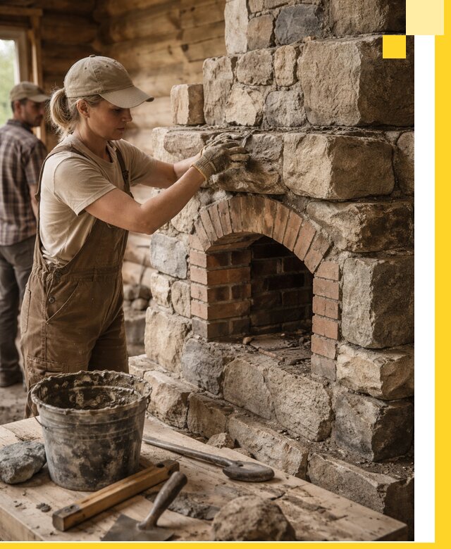 Каменные печи на заказ и монтаж в Бирске, долговечные решения