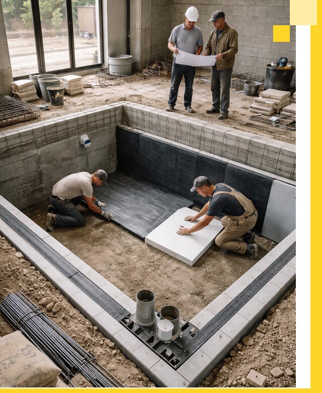 Проекты частных и общественных бассейнов под ключ в Бирске