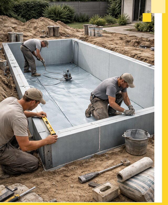 Профессиональный монтаж бассейнов под ключ в Бирске с гарантией