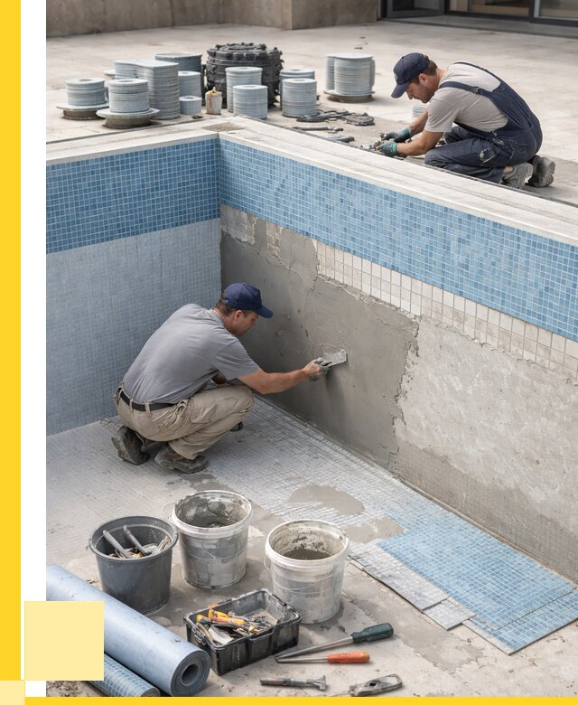 Ремонт и обслуживание бассейнов в Бирске от 25985 р. | ЭриданБрк