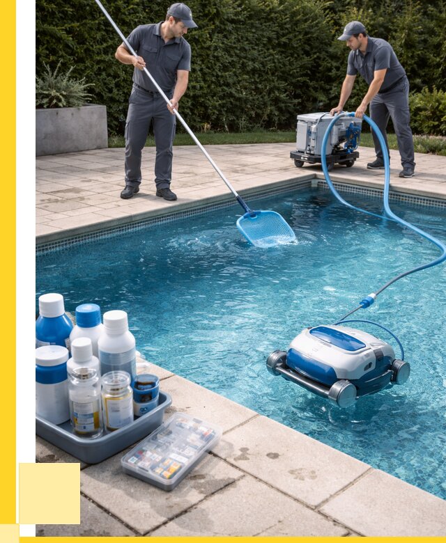 Чистка бассейнов в Бирске роботами, от 4677 р. | ЭриданБрк