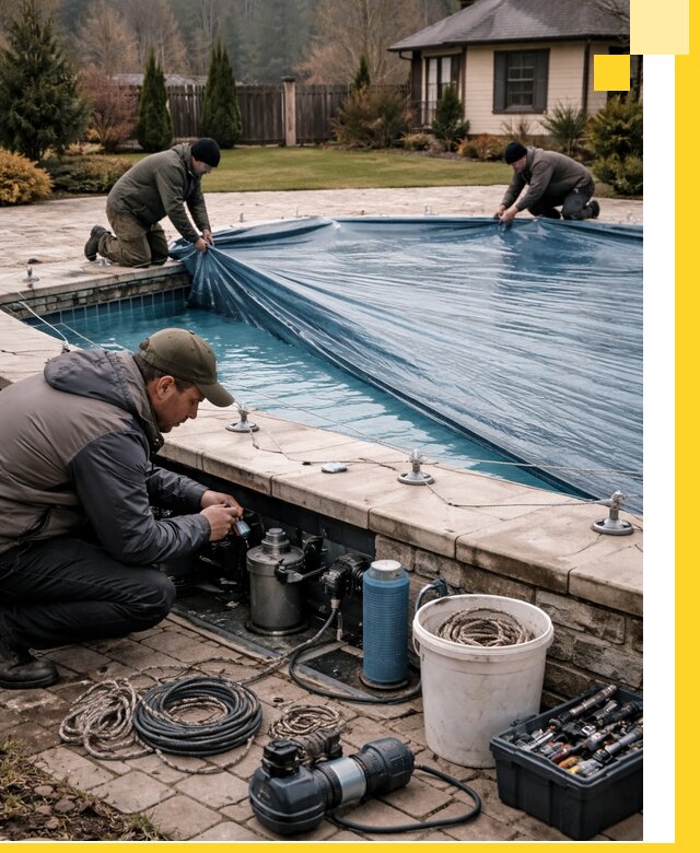 Консервация бассейнов в Бирске: подготовка к длительному хранению