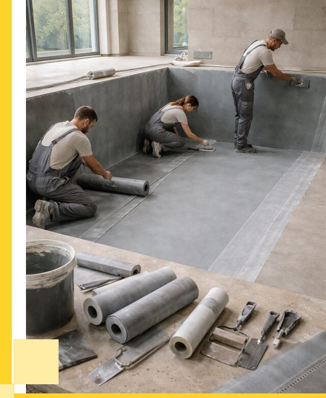 Гидроизоляция бассейнов в Бирске от 2079 р., ЭриданБрк