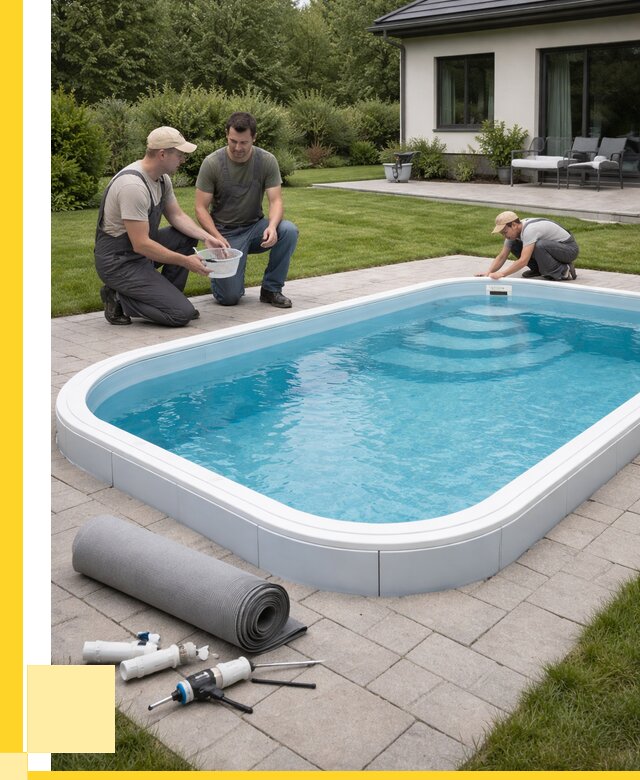 Пластиковый бассейн купить в Бирске от 259850 р., ЭриданБрк