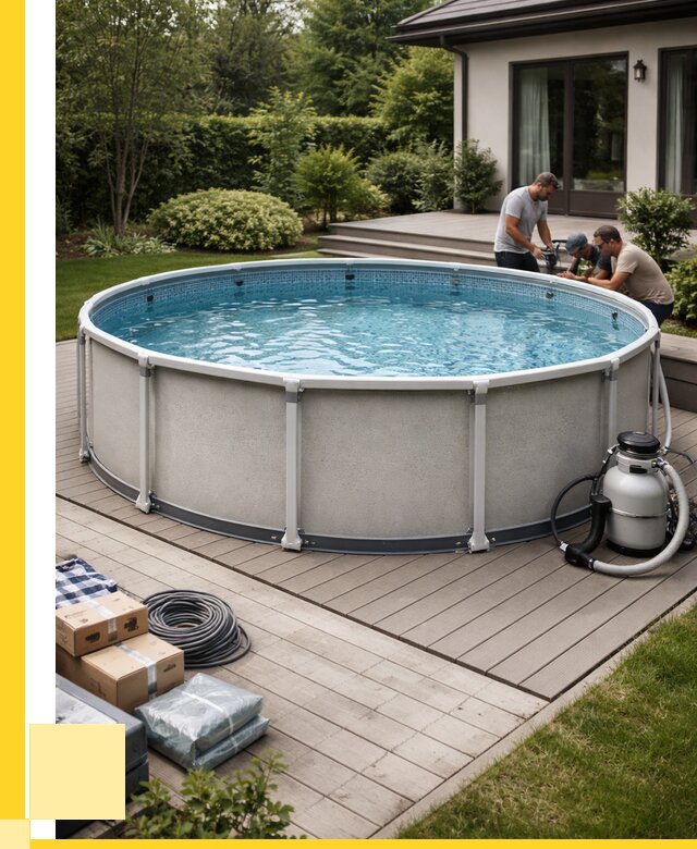 Купить каркасные бассейны в Бирске от 46773 р. | ЭриданБрк