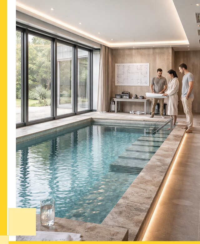 Закрытые бассейны под ключ в Бирске от 2598500 р. | ЭриданБрк