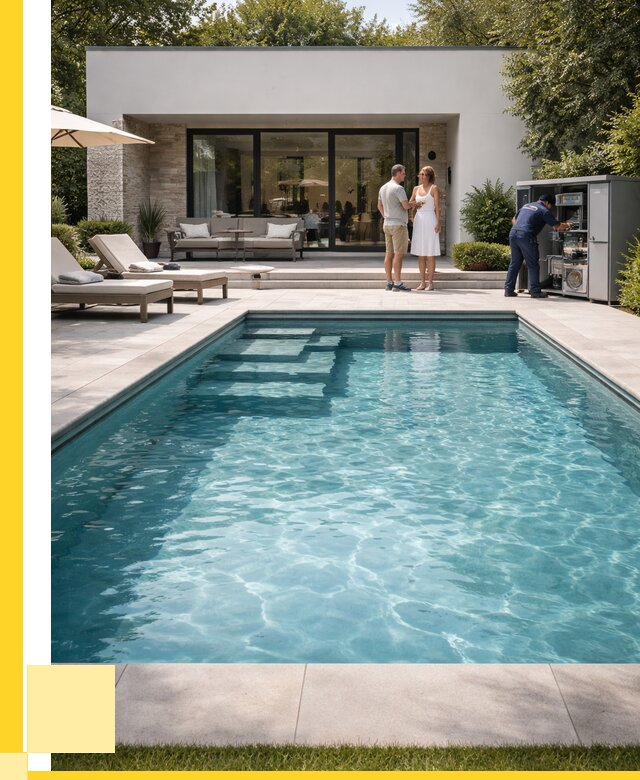 Бассейн в доме в Бирске под ключ от 1247280 р. | ЭриданБрк