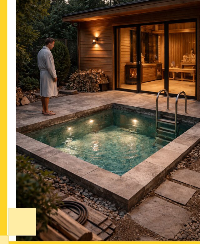 Бани с бассейном под ключ в Бирске от 98743 р. | ЭриданБрк