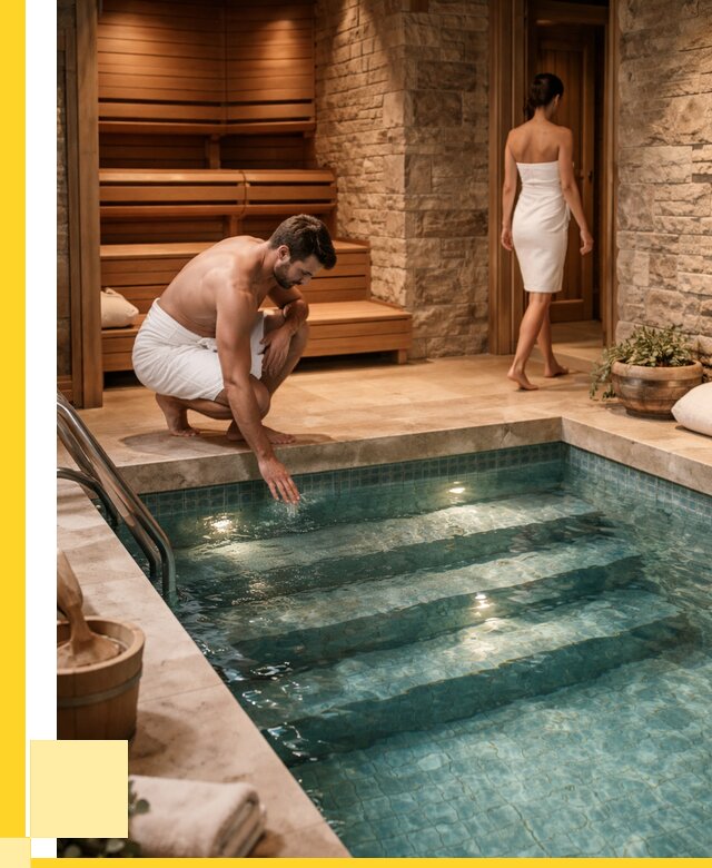 Сауна с бассейном под ключ в Бирске от 124728 р., ЭриданБрк