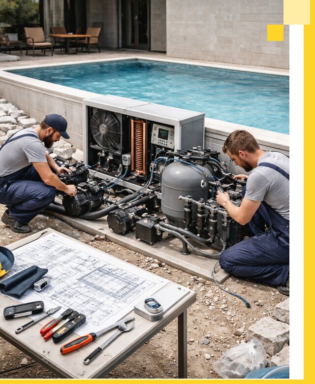 Проектирование и монтаж бассейнов с подогревом в Бирске