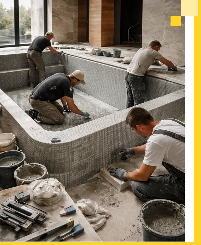 Строительство и установка СПА бассейнов под ключ в Бирске