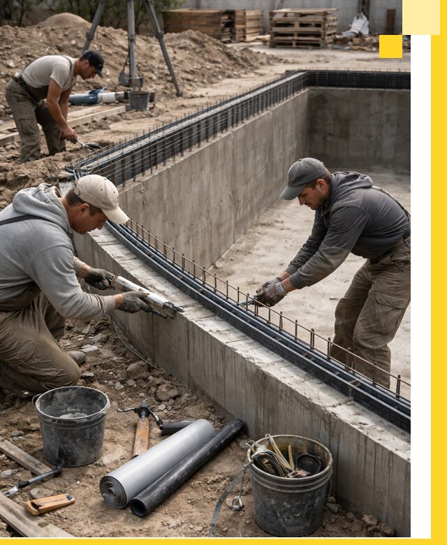 Качественный монтаж чаши бассейна в Бирске под ключ с гарантией