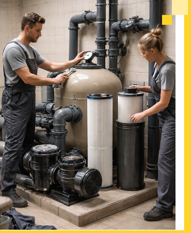 Фильтры и системы фильтрации для бассейнов в Бирске