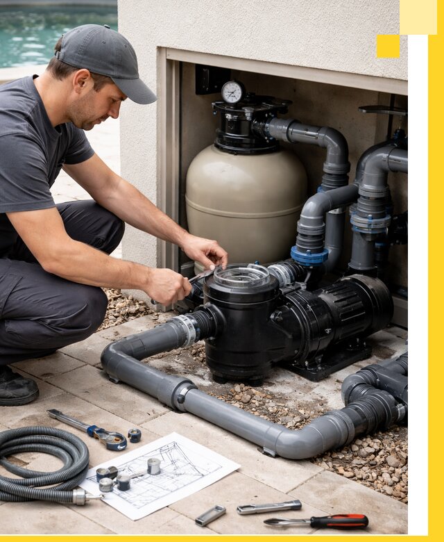 Поставка, монтаж и сервис насосов для бассейнов в Бирске