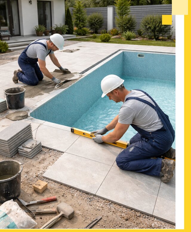 Строительство и монтаж плавательных бассейнов под ключ в Бирске