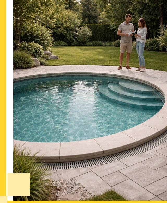 Круглые каркасные бассейны купить в Бирске от 259850 р. | ЭриданБрк