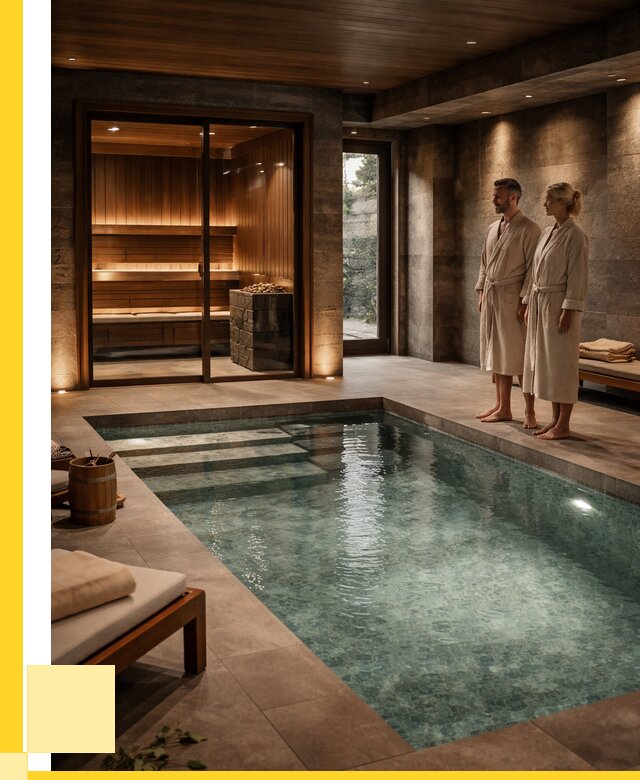 Сауна с большим бассейном в Бирске от 1247280 р. ЭриданБрк