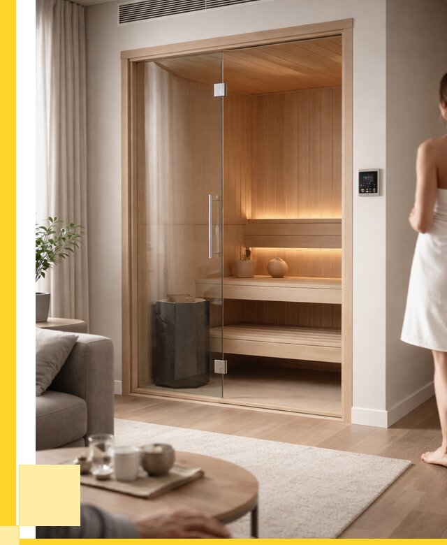 Сауна в квартире под ключ в Бирске от 124728 р. ЭриданБрк