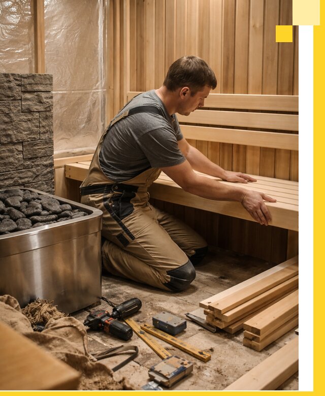 Сауны для дома под ключ с проектированием и монтажом в Бирске