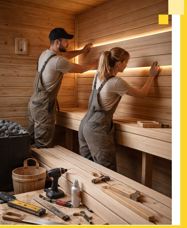 Дизайн саун и бань под ключ с индивидуальным проектом в Бирске