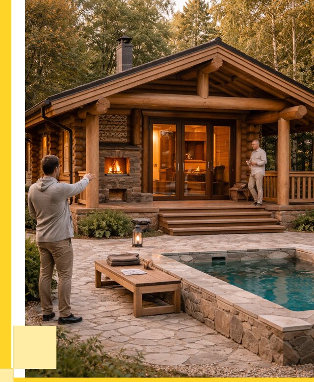 Проекты бань и хамам в Бирске от 25985 р. | ЭриданБрк