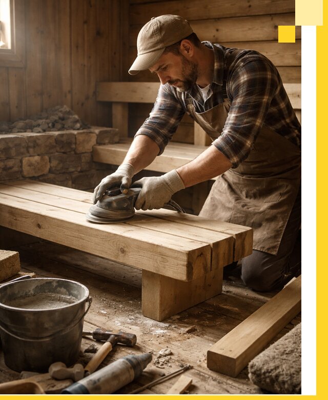 Ремонт бань под ключ в Бирске с гарантией качества и сроков