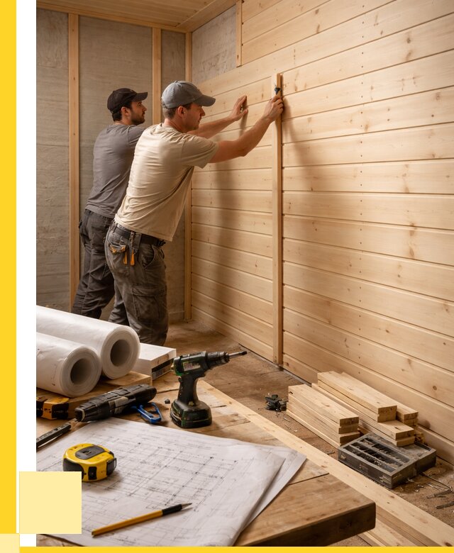 Обшивка бани вагонкой в Бирске от 1247 р., ЭриданБрк