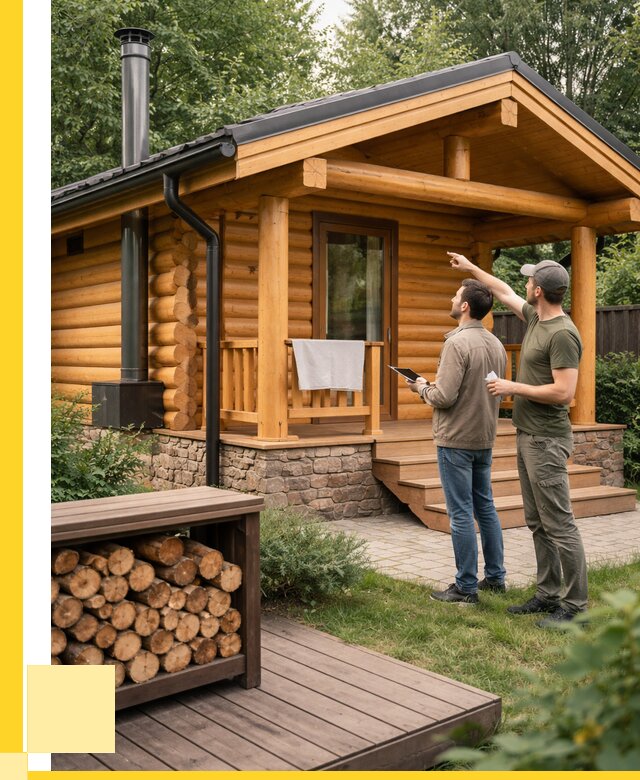 Бани для дачи под ключ в Бирске от 259850 р. | ЭриданБрк