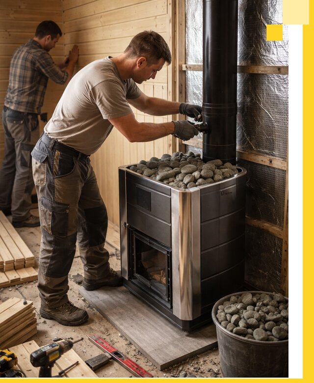 Проектирование и строительство парилок для бани в Бирске под ключ