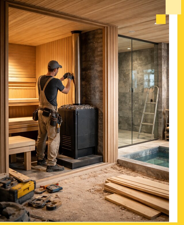 Полное строительство банных комплексов под ключ в Бирске