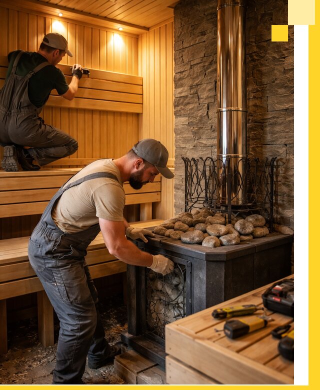 Комплексный дизайн бань, саун и зон отдыха в Бирске