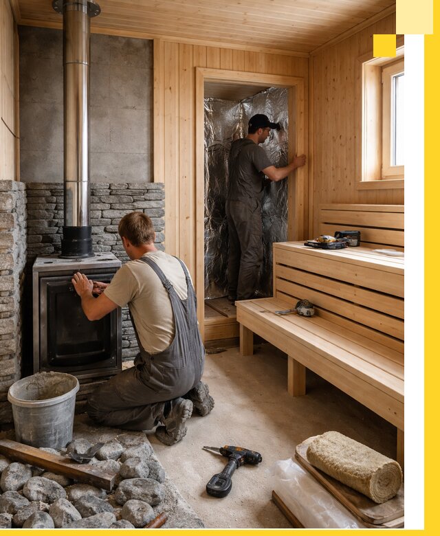 Строительство и изготовление бань под ключ в Бирске